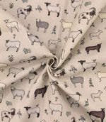 Wandering Wool Fabric / Linen