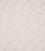 Detailed view of neutral woven upholstery fabric featuring a fine linear weave with soft beige and cream tones creating a calm, textured surface.