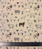 Wandering Wool Fabric / Linen