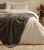 Heavy Chenille Fabric / Charcoal