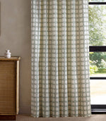 Fretwork Print Fabric / Forest