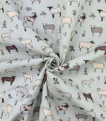 Wandering Wool Fabric / Eggshell