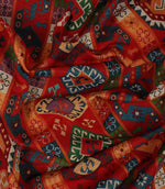 Heritage Kilim Fabric / Red