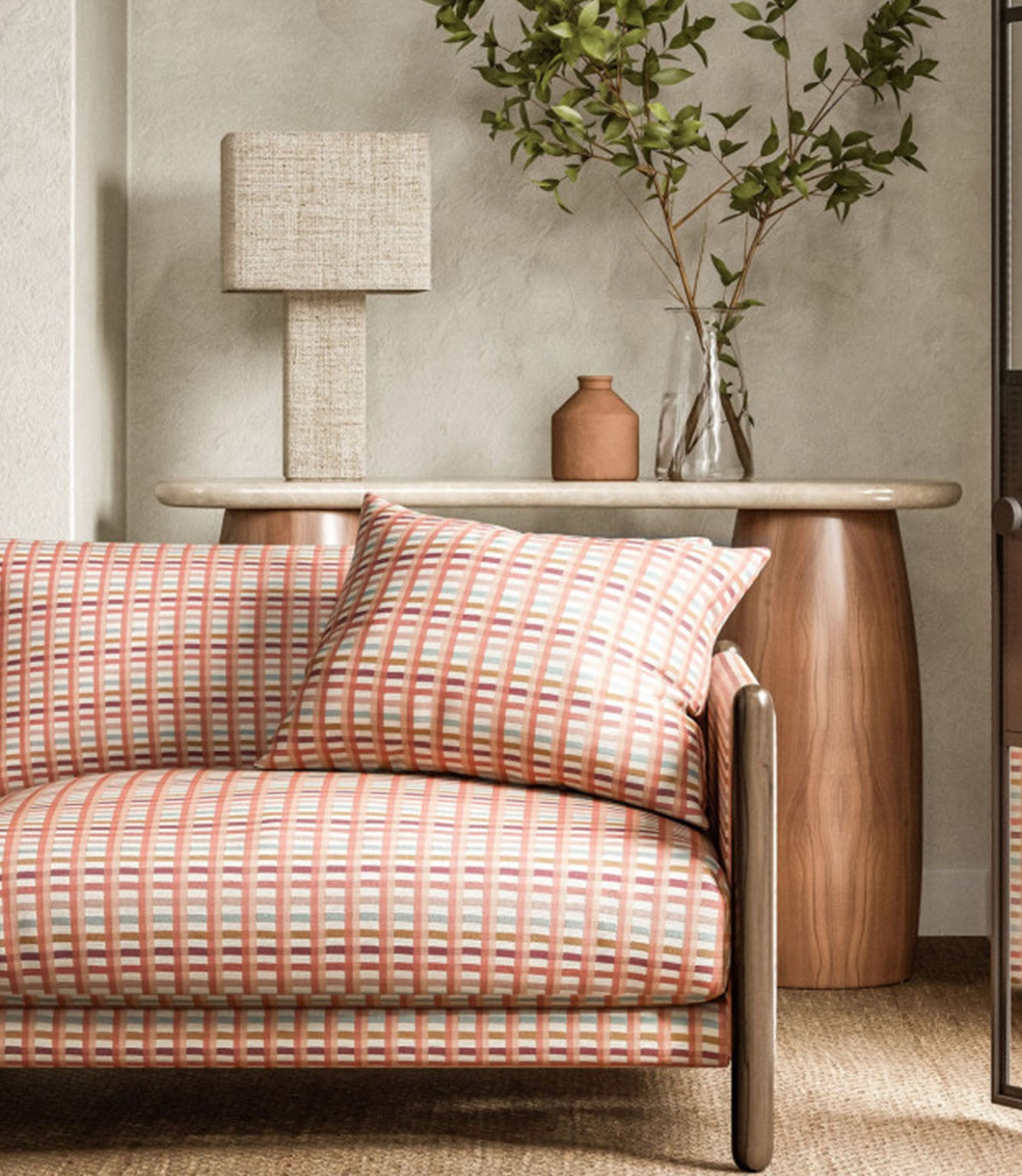 Charnwood Fabric / Terracotta