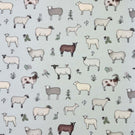 Wandering Wool Fabric / Eggshell