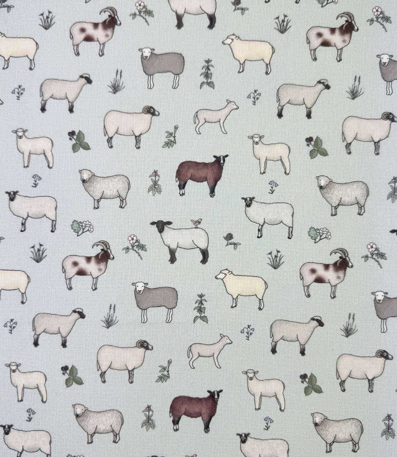 Wandering Wool Fabric / Eggshell