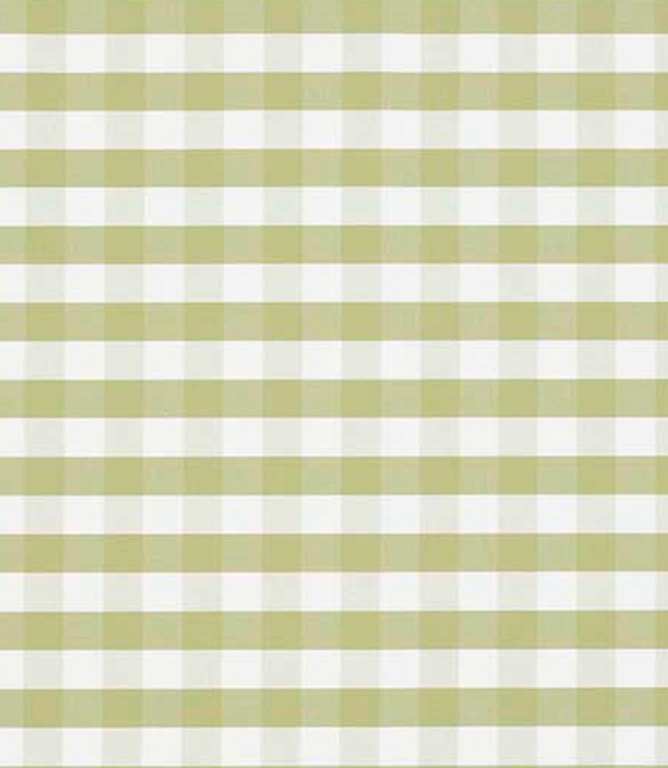 All-over gingham design in pale green and white tones, showing a classic check pattern with a clean, airy and versatile look.