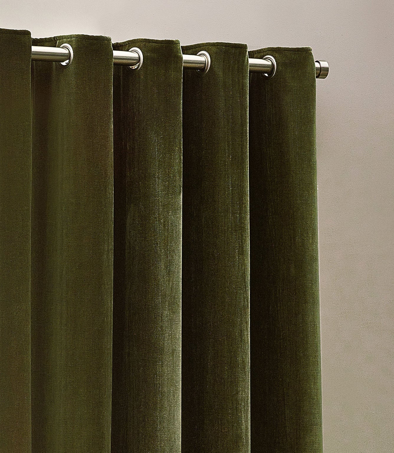 Heavy Chenille Fabric / Olive