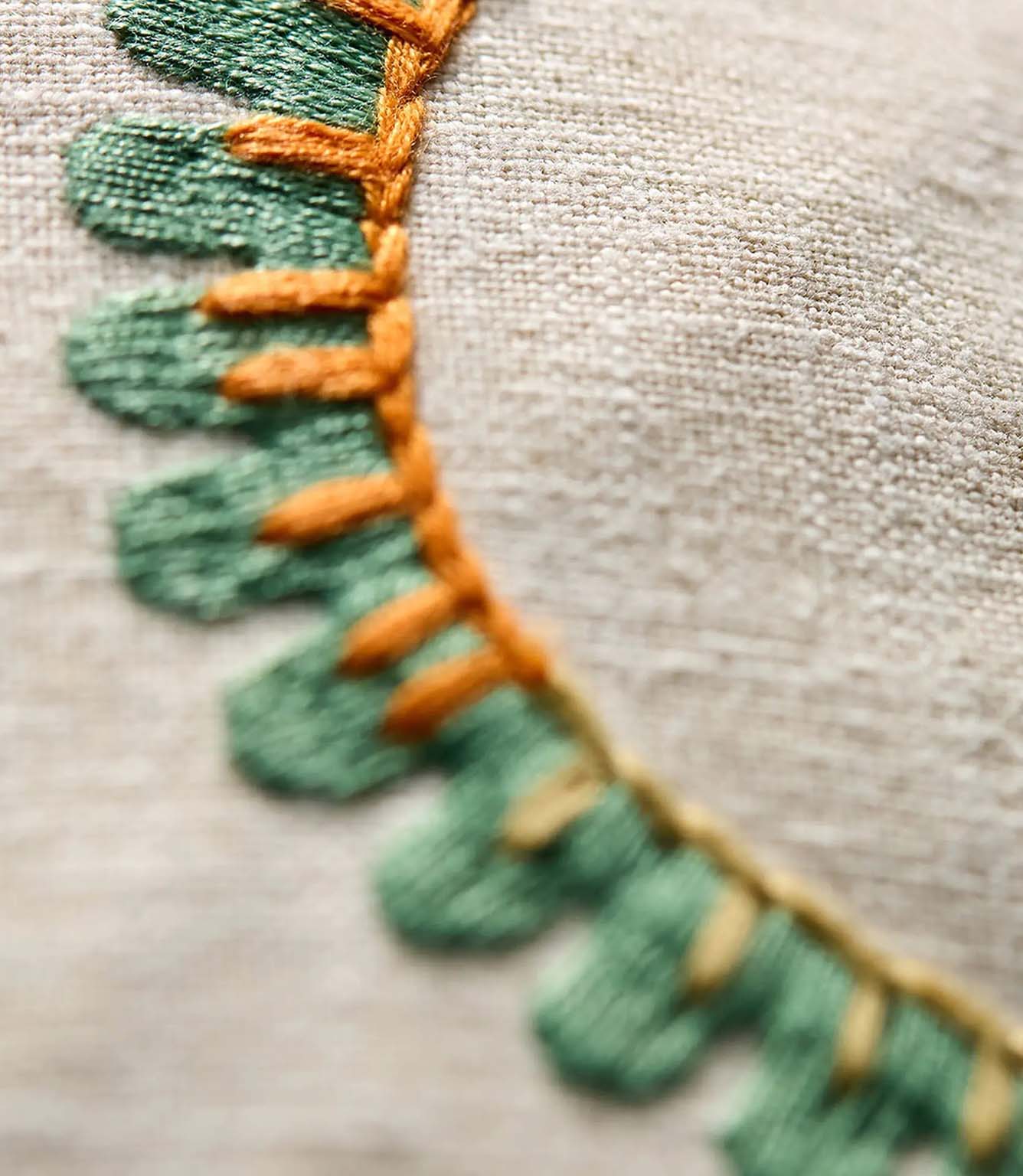 Bimble Embroidery Fabric / Meadow