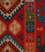 Heritage Kilim Fabric / Red