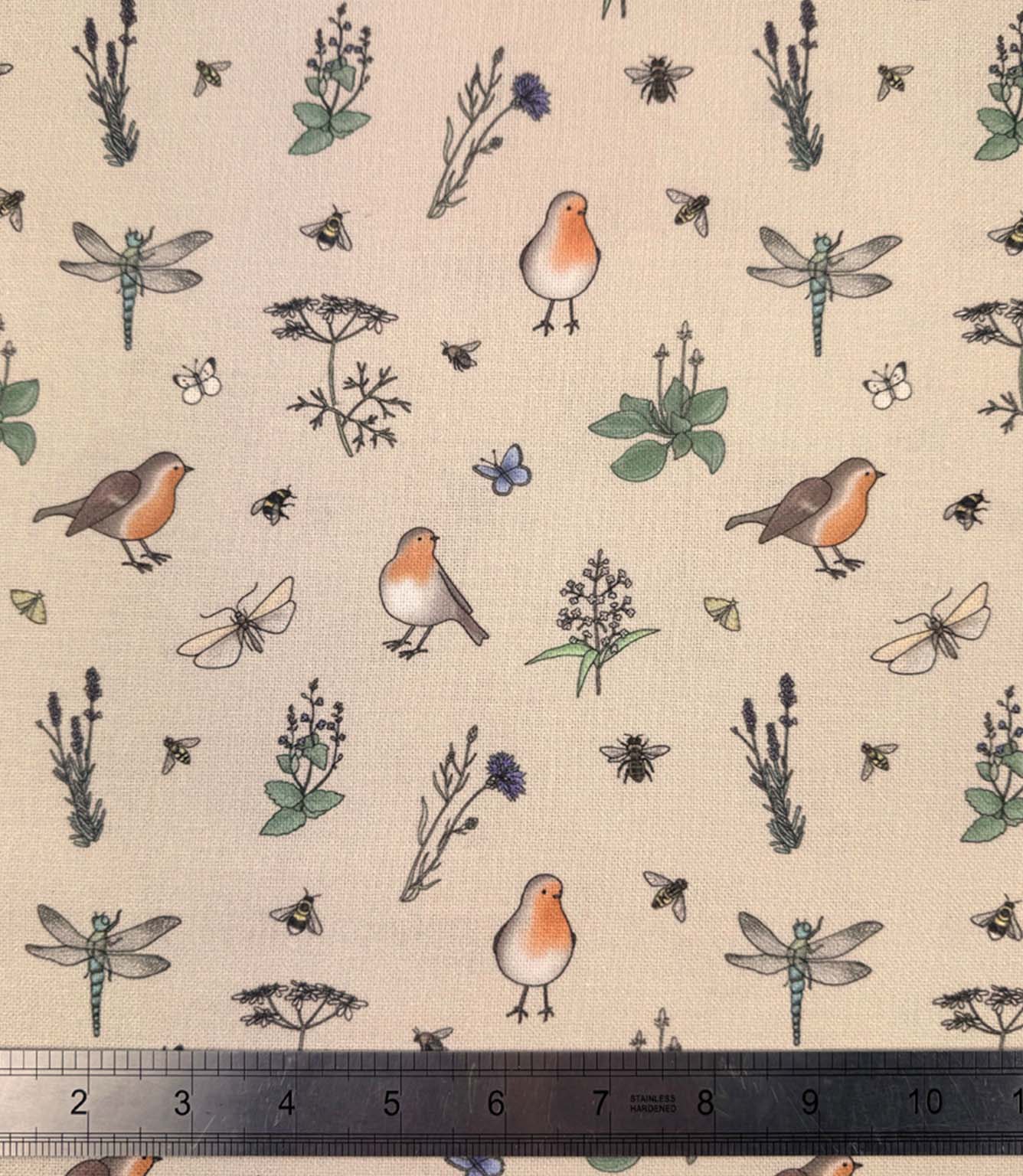 Whimsical Wildlife Fabric / Linen