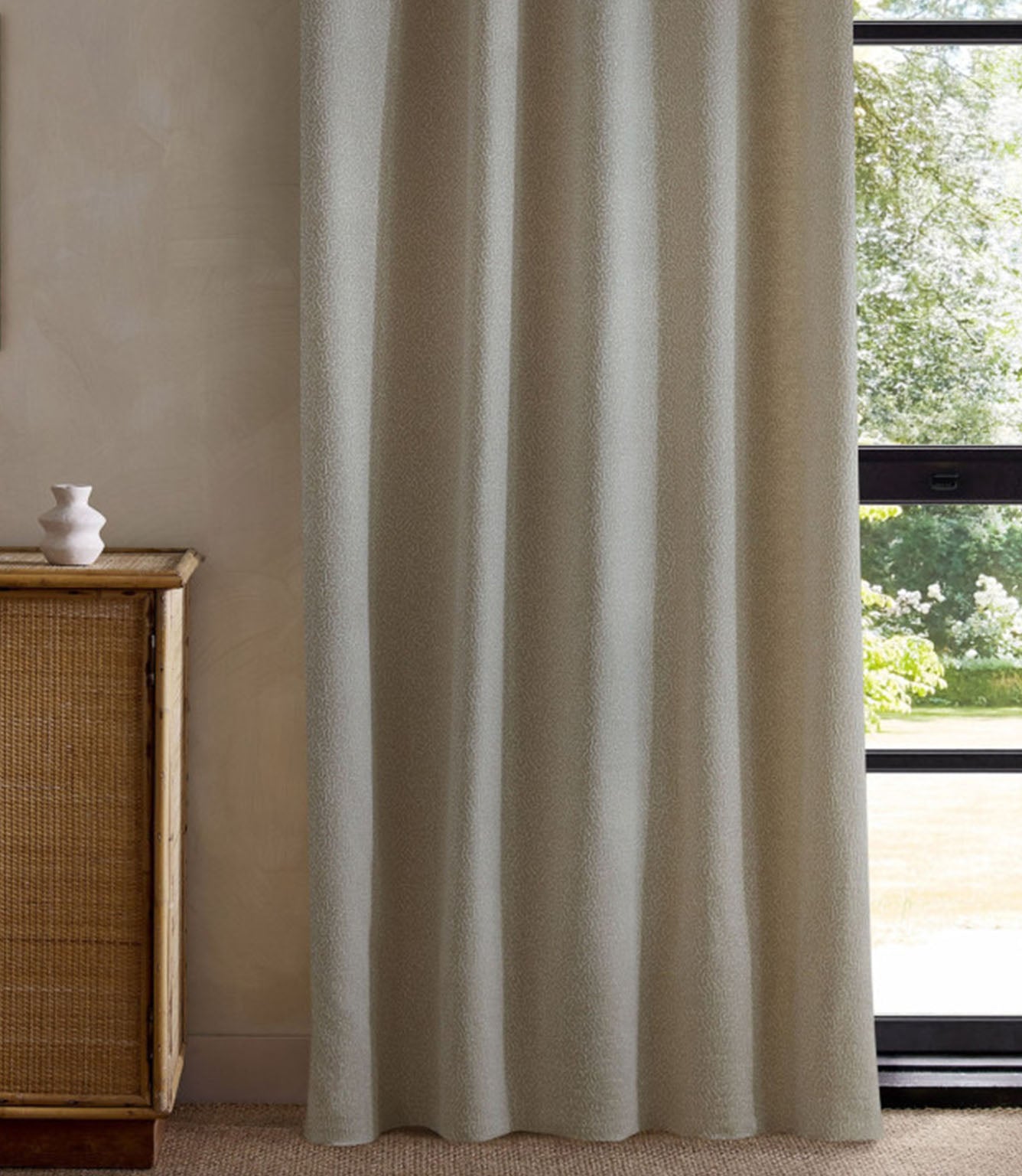 Duckweed Weave Fabric / Pebble