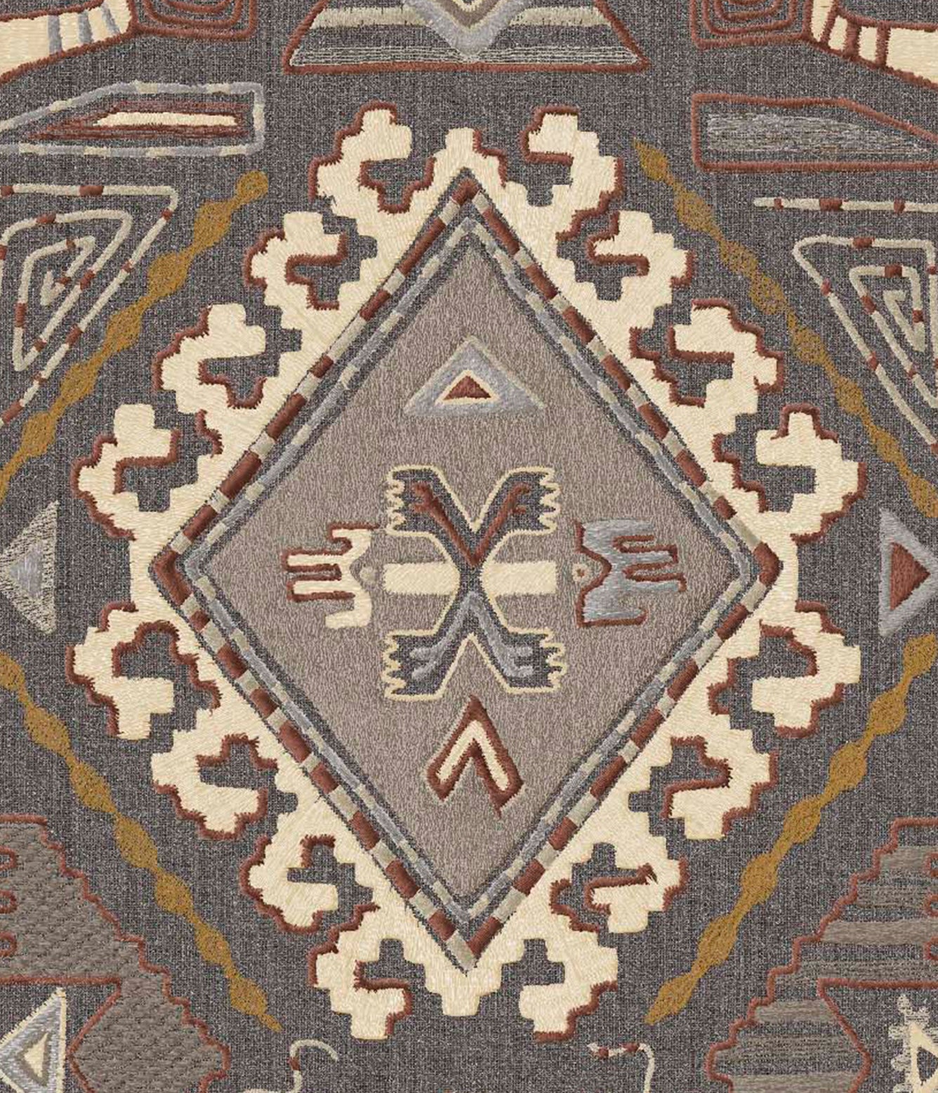 Chakara FR Fabric / Stonewood