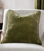Heavy Chenille Fabric / Olive