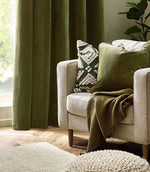 Heavy Chenille Fabric / Olive