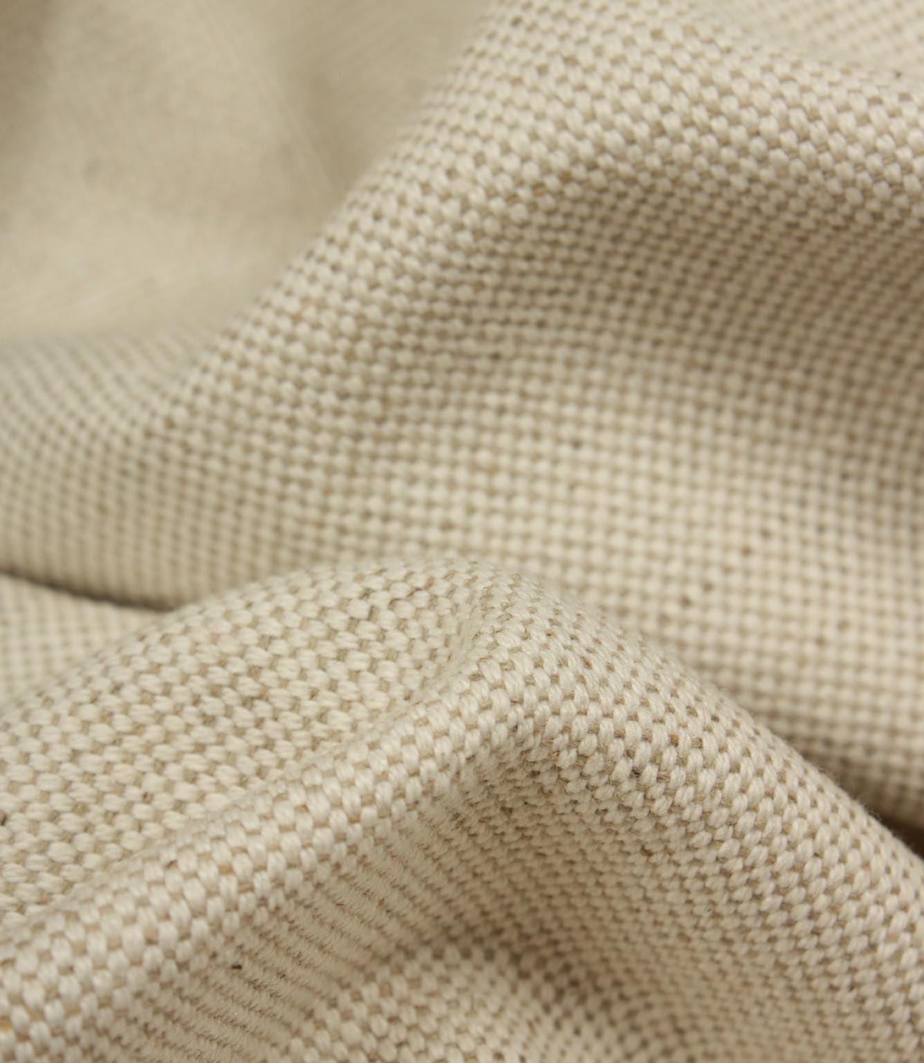 JF Linen Ticking Plain Fabric / Natural