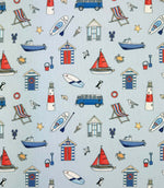 Seaside Stories Fabric / Sky