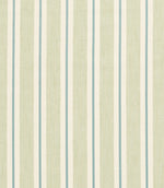 Melton Stripe Fabric / Seaglass