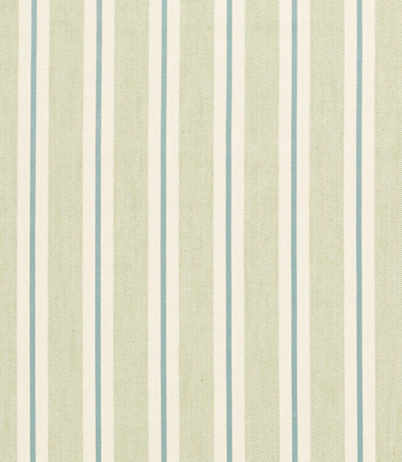 Melton Stripe Fabric / Seaglass