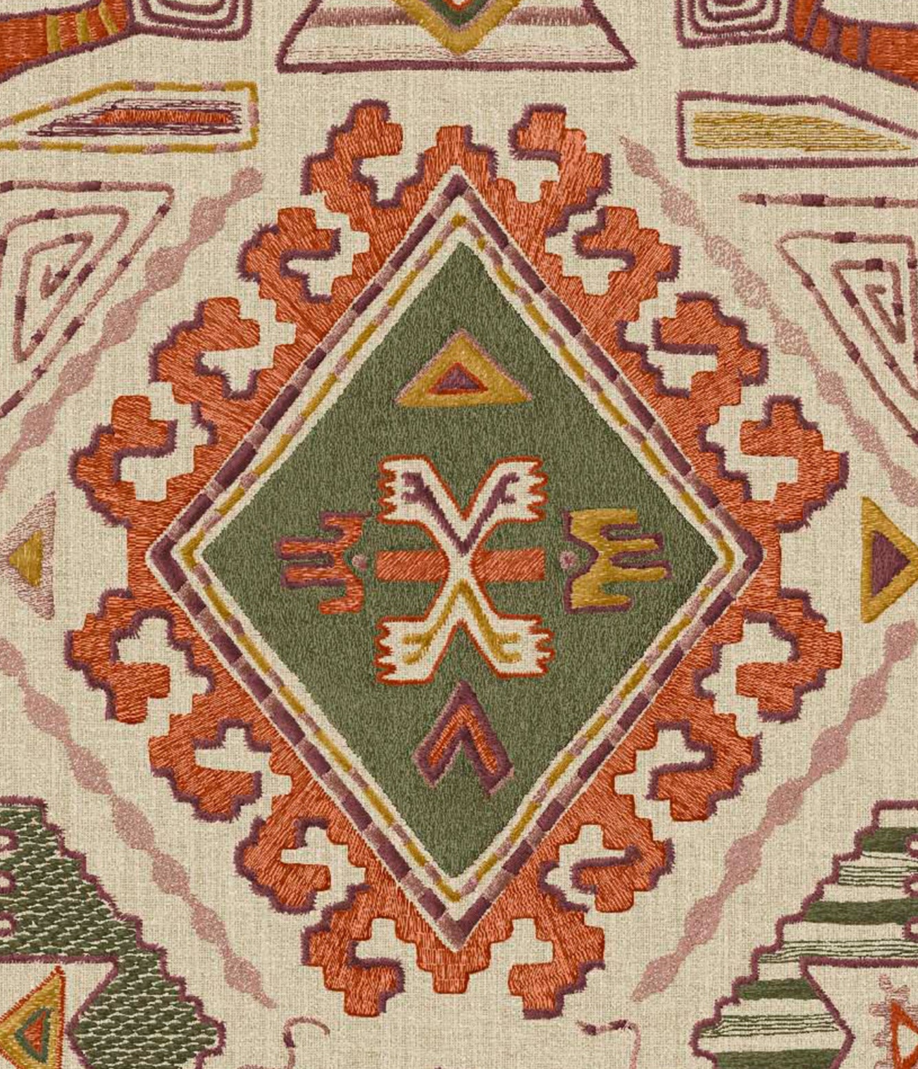 Chakara FR Fabric / Cinnamon
