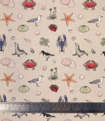 On The Seashore Fabric / Linen