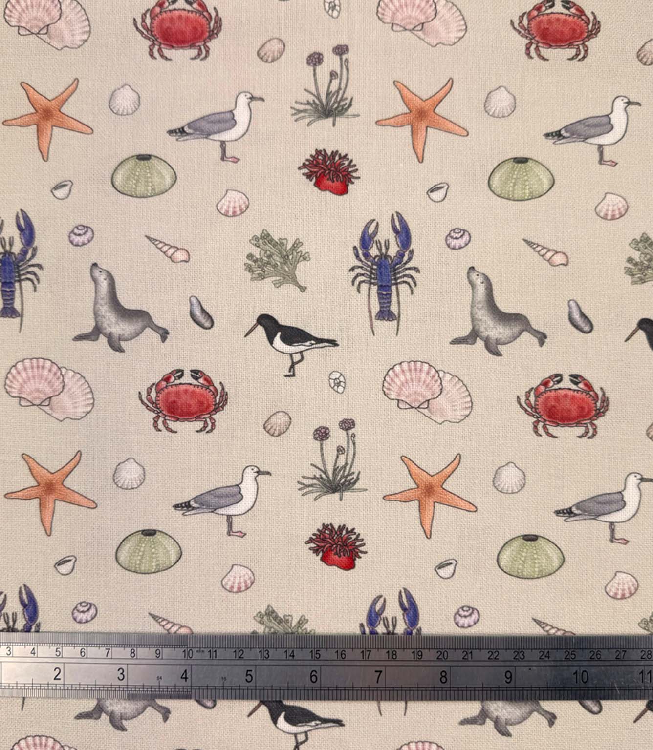 On The Seashore Fabric / Linen