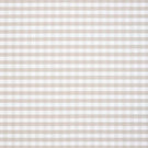 Classic gingham design in light taupe and white tones, showing a subtle check pattern with a relaxed and versatile feel.