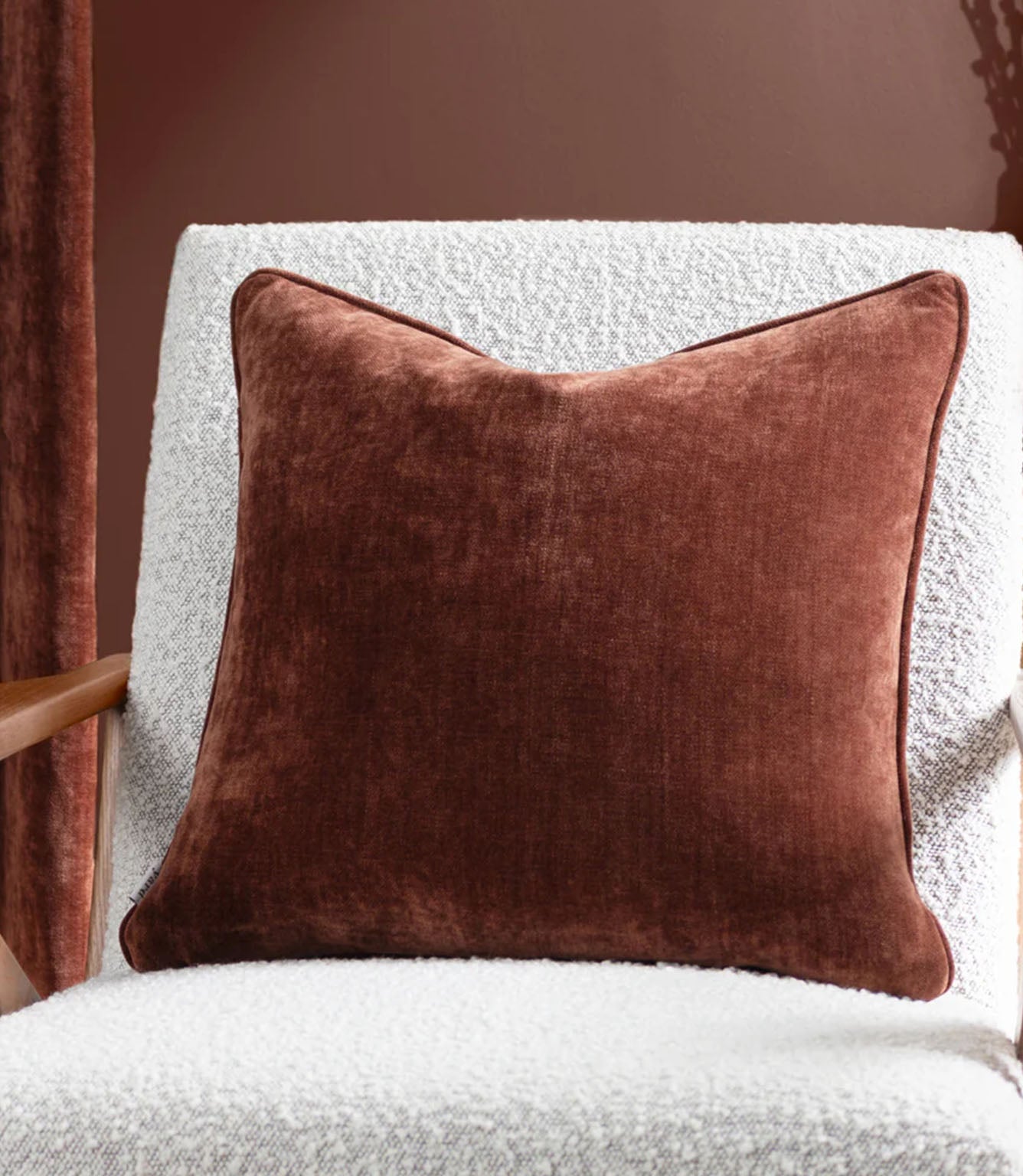 Heavy Chenille Fabric / Nutmeg