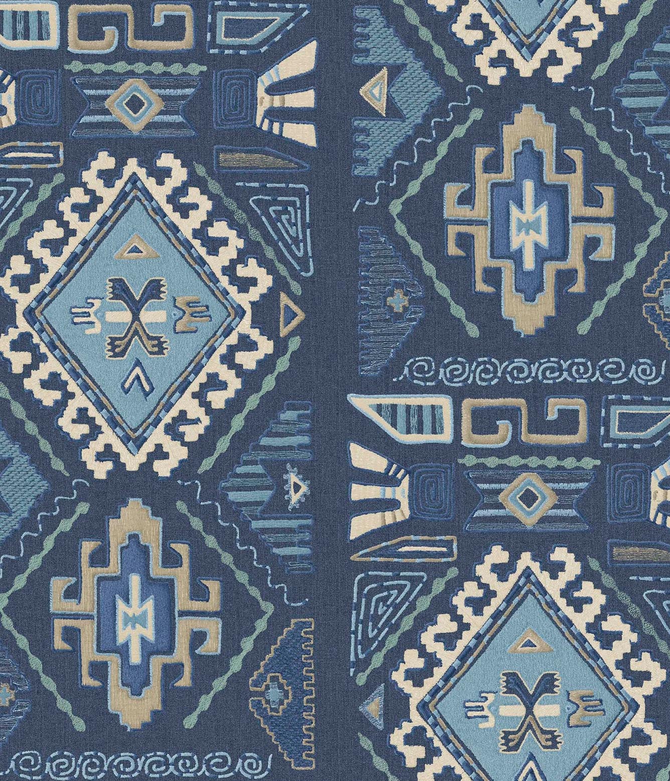 Chakara FR Fabric / Sapphire