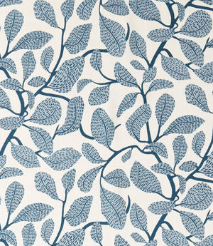 Sweet Bay Print Fabric / Indigo
