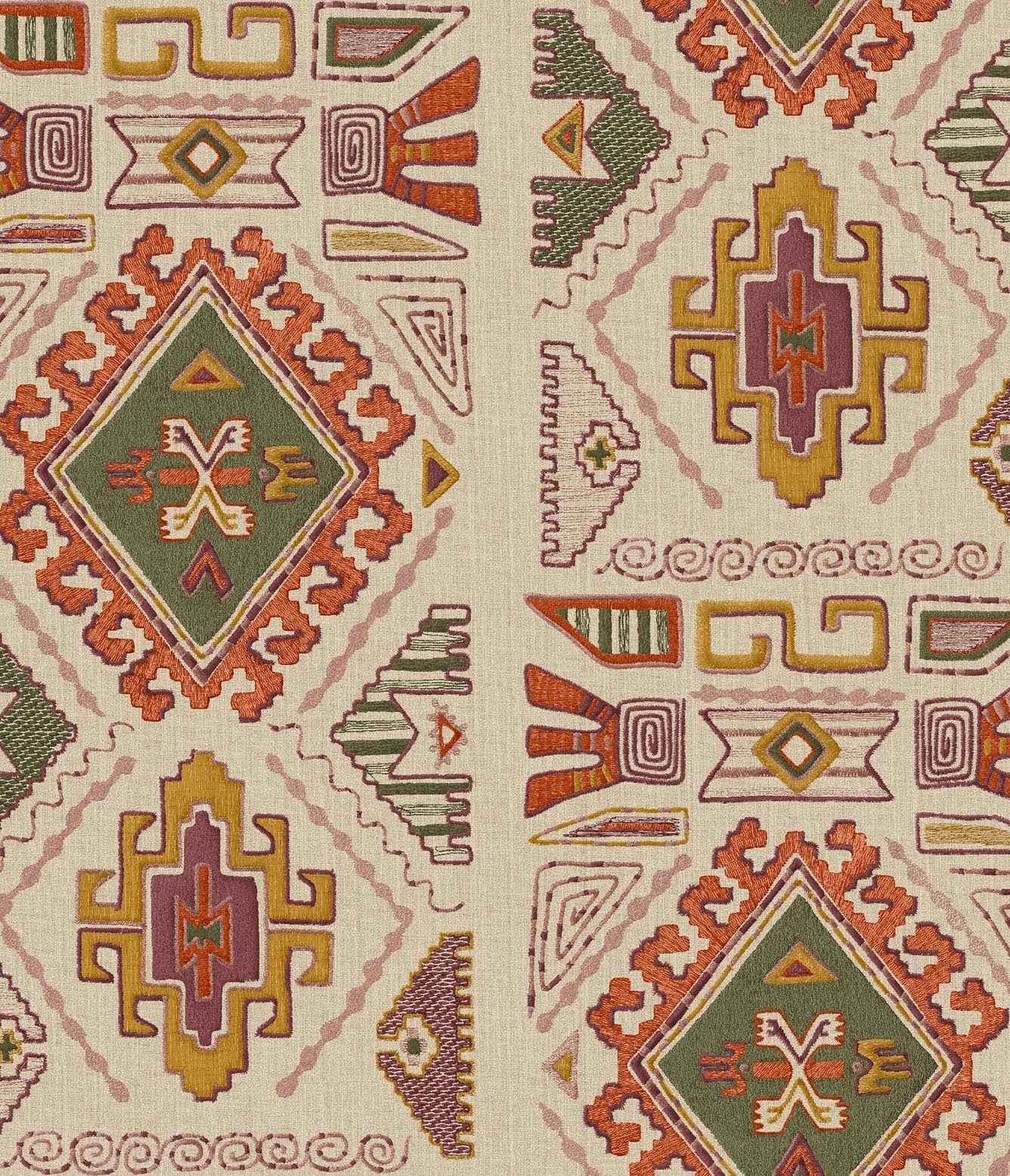 Chakara FR Fabric / Cinnamon