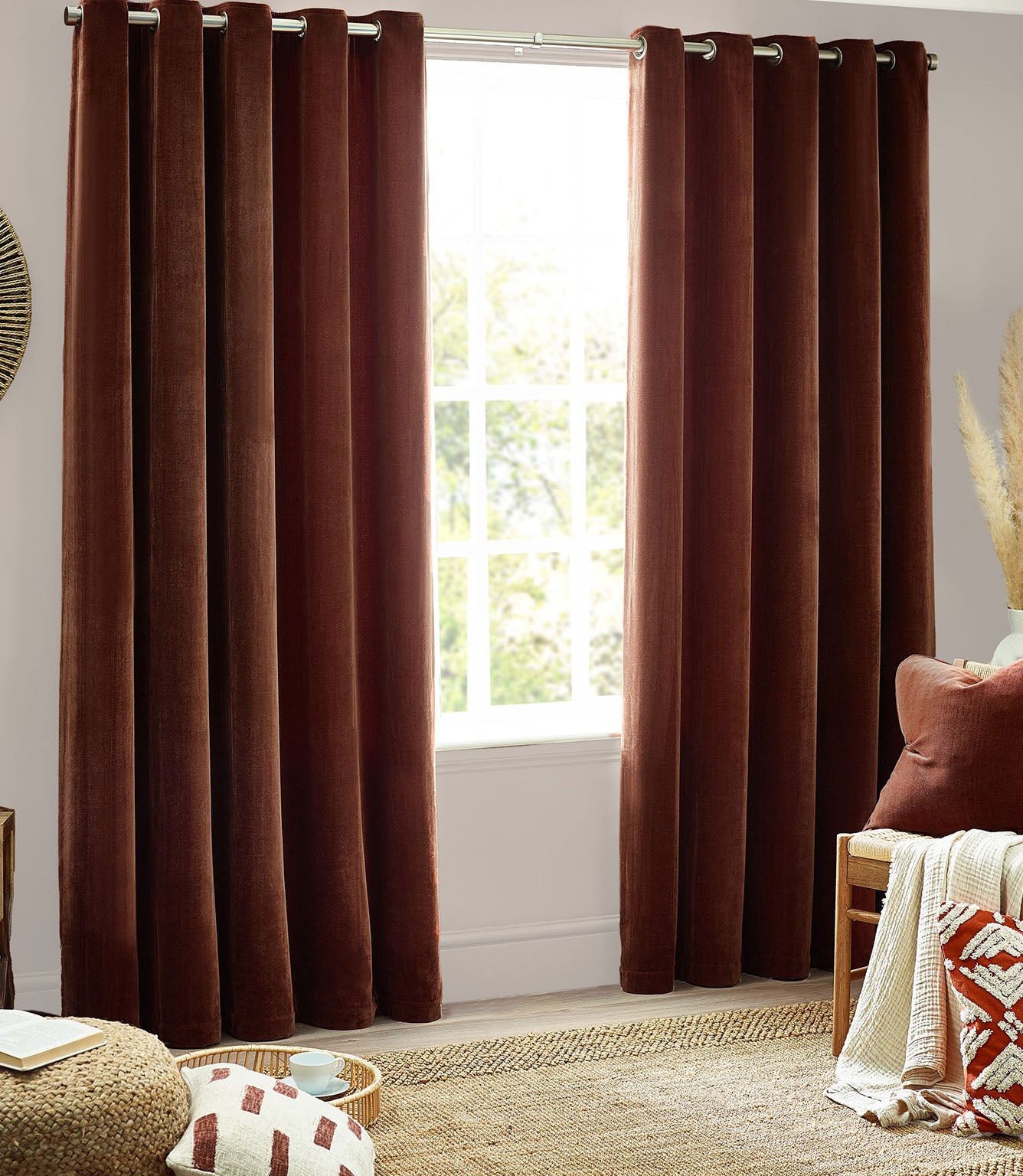 Heavy Chenille Fabric / Nutmeg