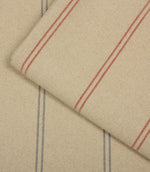 Farmhouse Stripe Fabric / Red