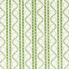 Split Pea Print Fabric / Pine