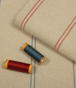 Farmhouse Stripe Fabric / Red