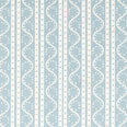 Split Pea Print Fabric / Coast Blue