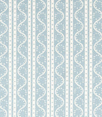 Split Pea Print Fabric / Coast Blue