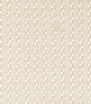 Raft Stripe Print Fabric / Mushroom