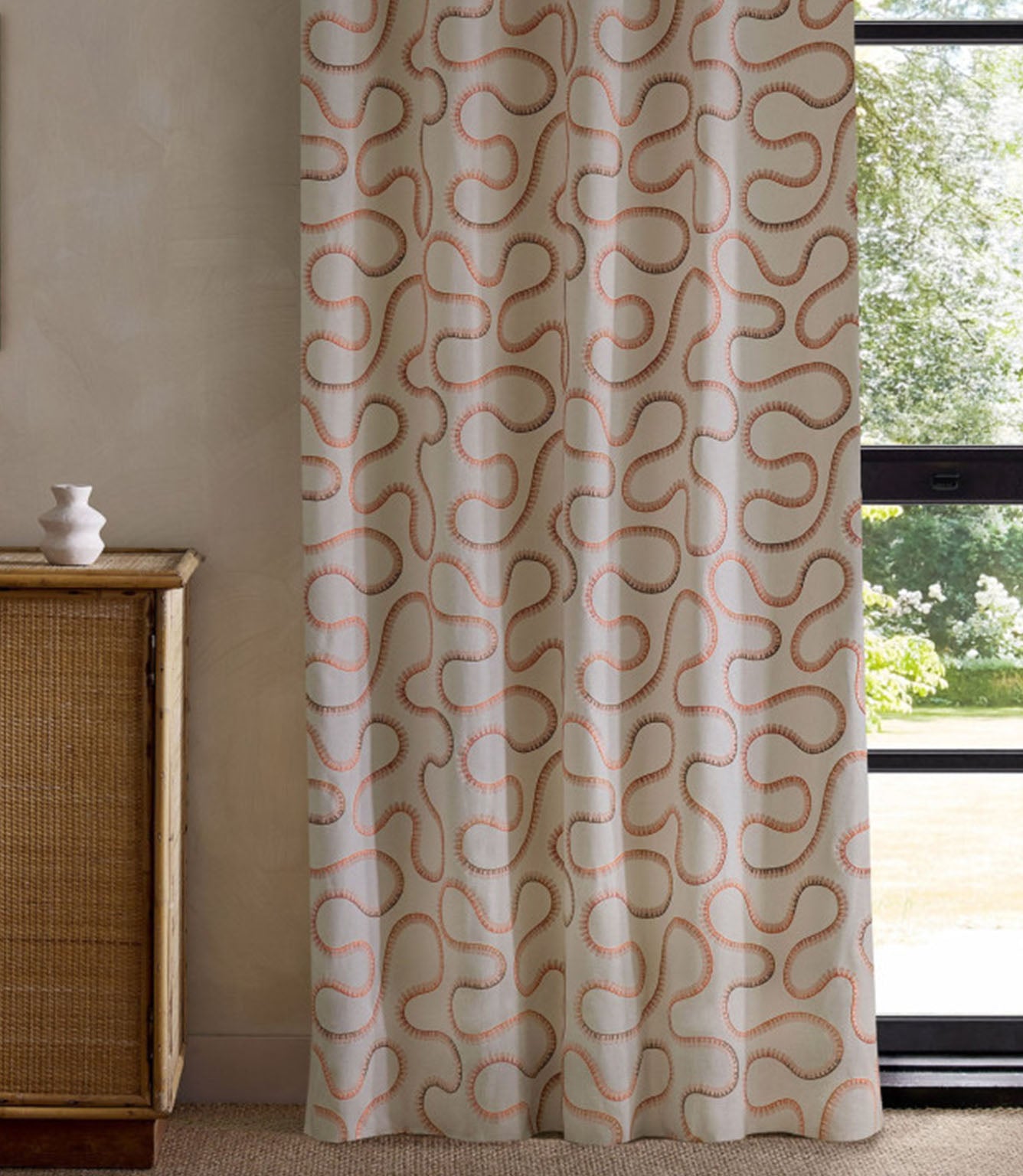 Bimble Embroidery Fabric / Sunset