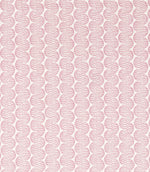 Raft Stripe Print Fabric / Dusk Pink