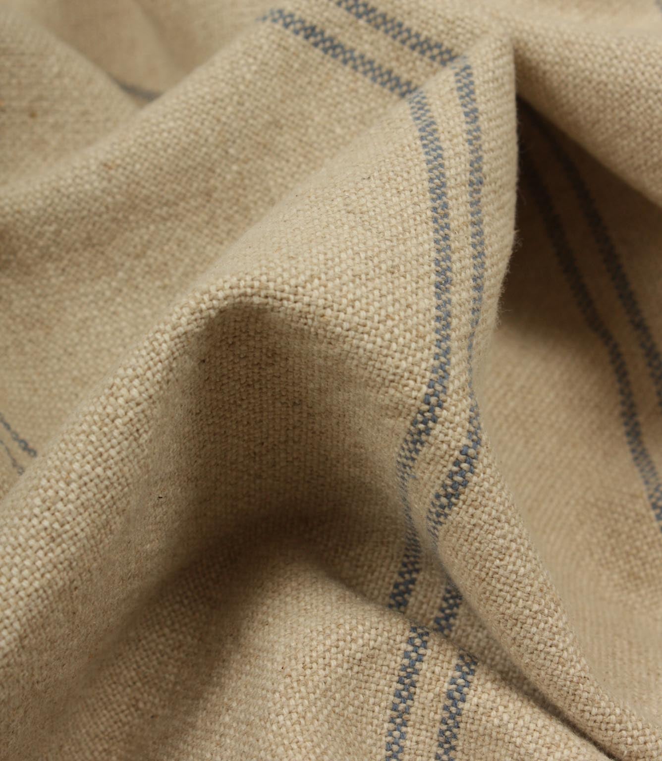 Farmhouse Stripe Fabric / Blue