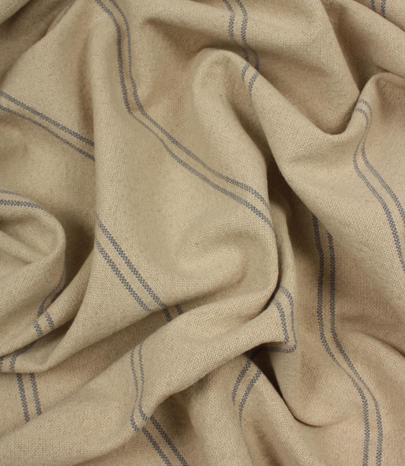 Farmhouse Stripe Fabric / Blue