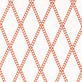 Hayloft Embroidery Fabric / Tomato