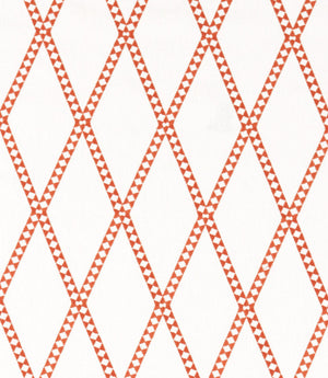 Hayloft Embroidery Fabric / Tomato