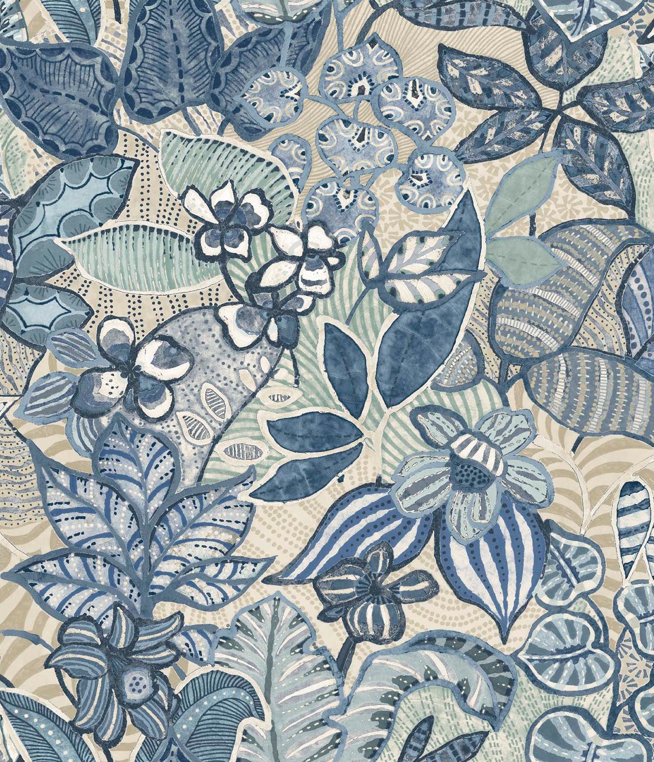 Amazonia FR Fabric / Sapphire