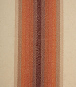 Homestead Stripe Fabric / Burnt Orange