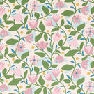 Dancing Daisies Print Fabric / Lilac