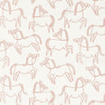 Canter Print Fabric / Dawn Pink