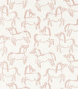 Canter Print Fabric / Dawn Pink