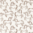 Canter Print Fabric / Chestnut